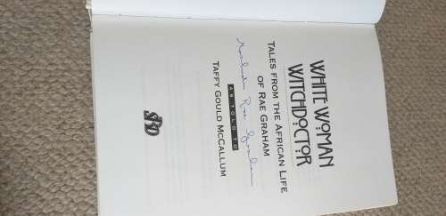 " WHITE WOMAN WITCHDOCTOR " SIGED BY THE AUTHOR